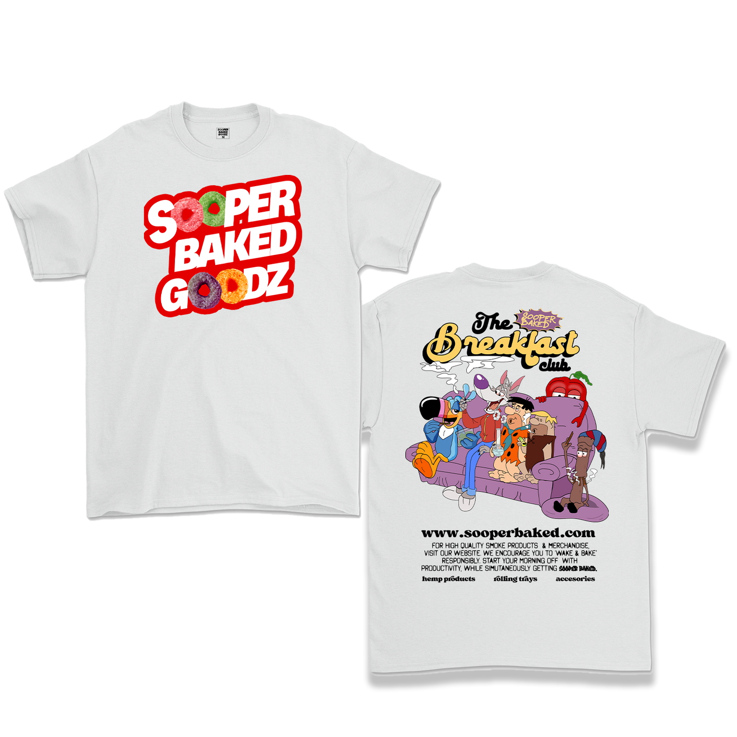The Sooper Baked Breakfast Club 'Sooper Loopz' Tee