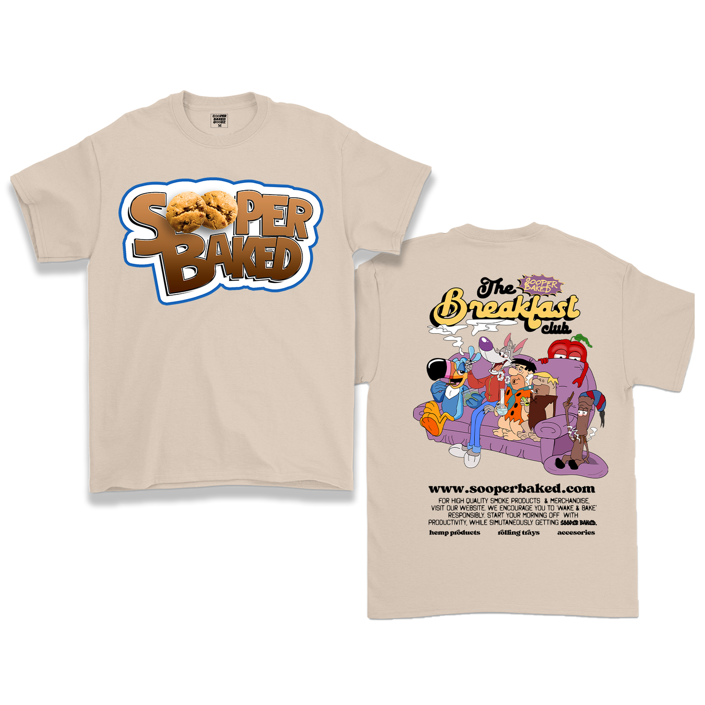The Sooper Baked Breakfast Club 'Sooper Crispy' Tee