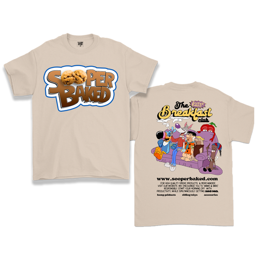 The Sooper Baked Breakfast Club 'Sooper Crispy' Tee